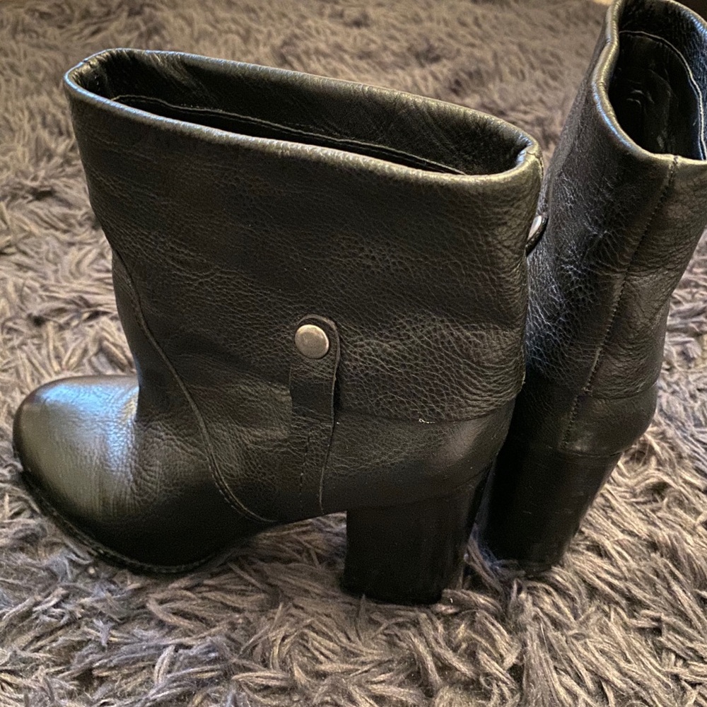 Franco Sarto Leather Booties